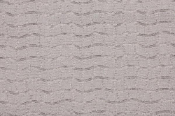 Cheron Matelasse Upholstery Fabric in Silver