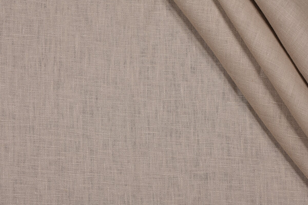 Palazzo Woven Linen Decorator Fabric in Flack