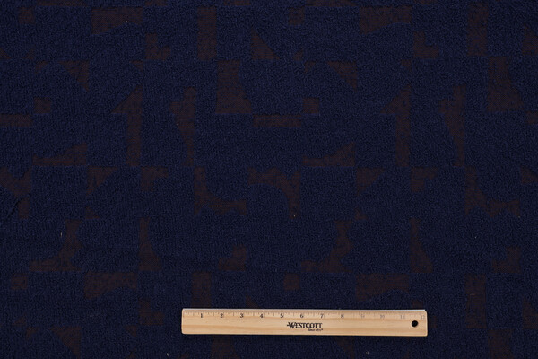 1 Yard Crypton Partumbra High Performance Woven Upholstery Fabric in Navy