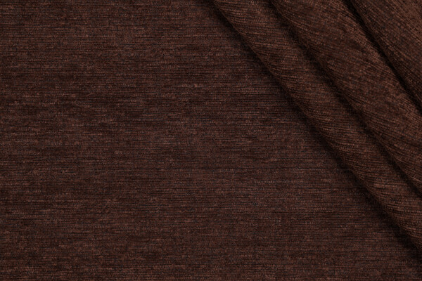 Crypton High Performance Woven Chenille Upholstery Fabric in Chocolate