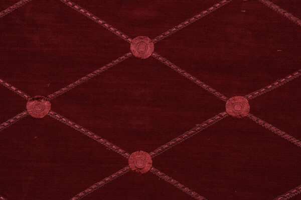 Morrison Woven Chenille Upholstery Fabric in Crimson 