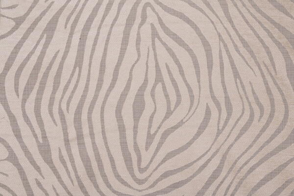 Safari Woven Chenille Upholstery Fabric in Natural 