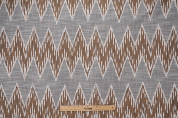 Valdese Weavers Caccini Woven Upholstery Fabric in Saddle 