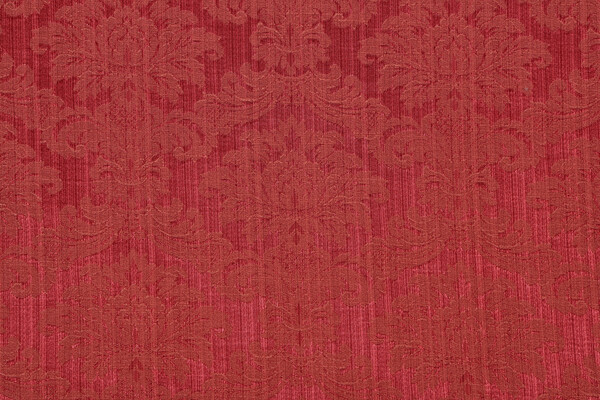 Antonia Damask Decorator Fabric in Strawberry 