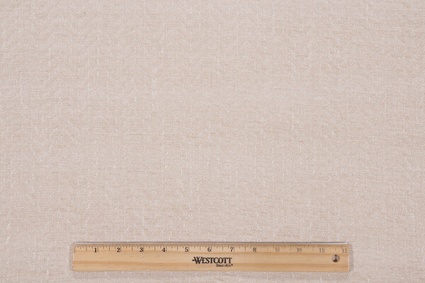 Herringbone Woven Chenille Upholstery Fabric in Natural
