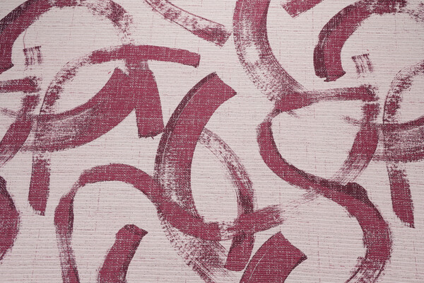 Crypton Chapman High Performance Woven Chenille Upholstery Fabric in Magenta