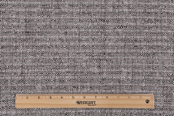 Crypton Oren High Performance Woven Upholstery Fabric in Black Pepepr