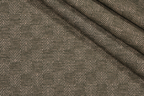 Crypton Hatch High Performance Woven Chenille Upholstery Fabric in Forest
