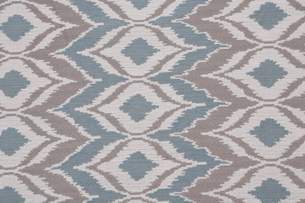 Sample of Suki Woven Chenille Upholstery Fabric in Mist 