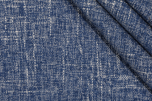 PK Lifestyles Mixology Performance Plus Woven Chenille Upholstery Fabric in Indigo 