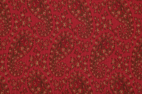 Ensign Woven Upholstery Fabric in Garnet 