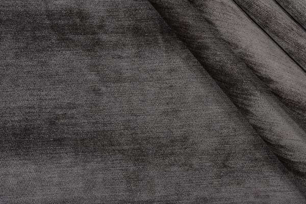 Fratelli Woven Chenille Upholstery Fabric in Carbon 