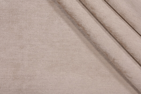 Claudette Woven Chenille Upholstery Fabric in Linen 