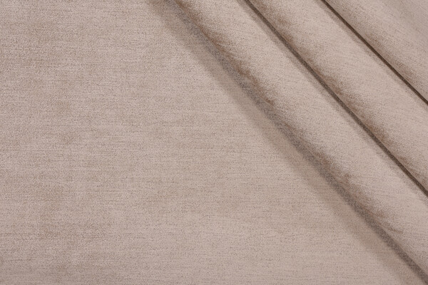Claudette Woven Chenille Upholstery Fabric in Linen 