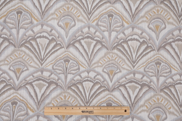 Fabricut York Printed Drapery Fabric in Ironwood 