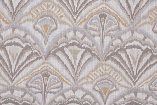 Fabricut York Printed Drapery Fabric in Ironwood 