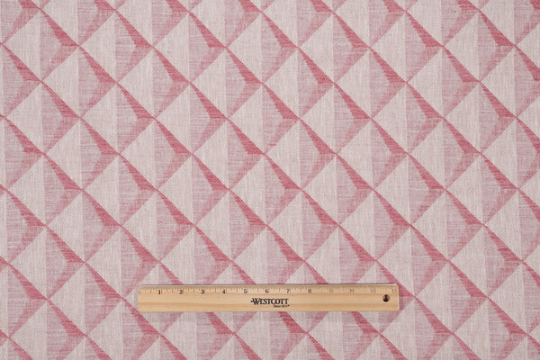 Hamilton Tudor Woven Upholstery Fabric in Punch 