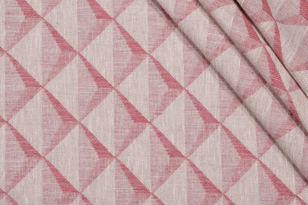 Hamilton Tudor Woven Upholstery Fabric in Punch 