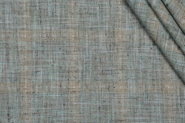 Swavelle/Mill Creek Track Record Woven Upholstery Fabric in Jade 