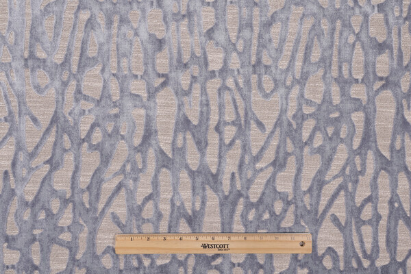 TFA Phantasm Velvet Upholstery Fabric in Sky 