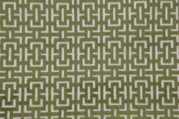 P Kaufmann Power Grid Velvet Upholstery Fabric in Loden 