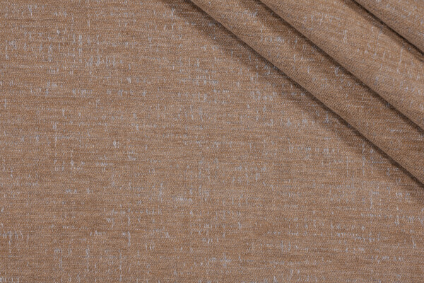 Caldwell Woven Chenille Upholstery Fabric in Twine