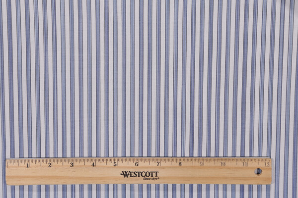 Nantucket Woven Decorator Fabric in Royal