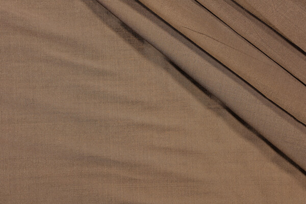 Titan Silk Decorator Fabric in Mocha