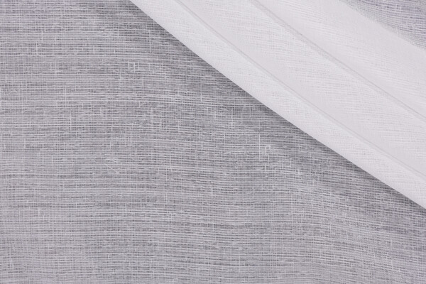 Simple 116 inch Sheer Drapery Fabric in Winter White