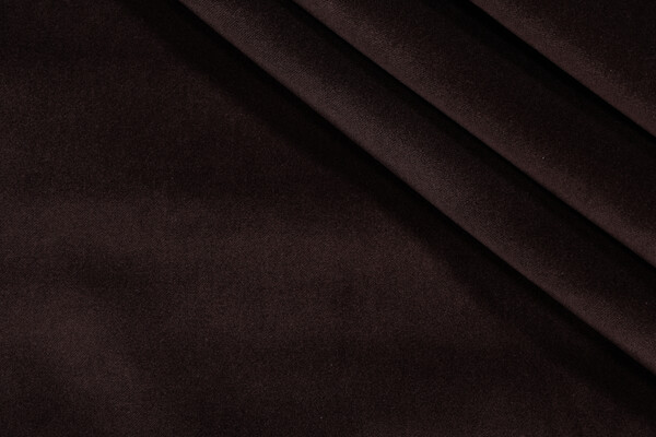 Banks Velvet Upholstery Fabric in Mahogony