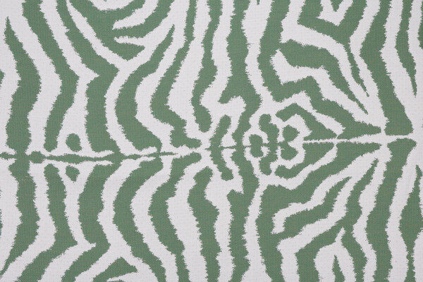 Sunbrella Zebra 145477-0002 Woven Solution Dyed Acrylic Outdoor Fabric in Kelly