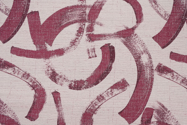 Crypton Chapman High Performance Woven Chenille Upholstery Fabric in Magenta