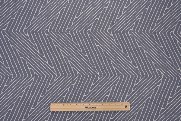 Coogan Woven Upholstery Fabric in Blue