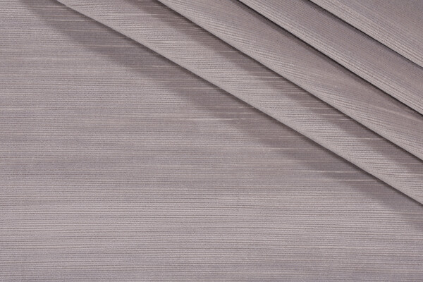 Stripe Velvet Upholstery Fabric in Nickel