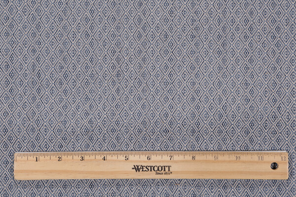 Kaiser Woven Upholstery Fabric in Denim