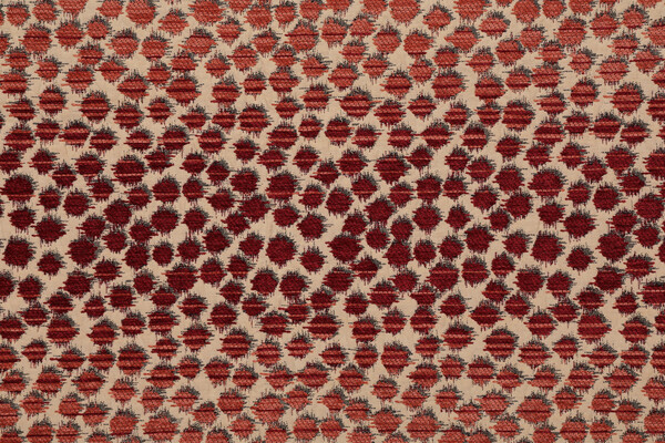 Punto Woven Chenille Upholstery Fabric in Persimmon