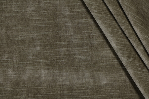 Milan Velvet Upholstery Fabric in Lichen