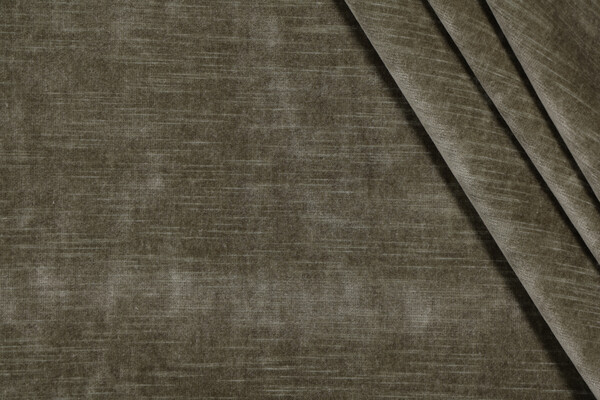 Milan Velvet Upholstery Fabric in Lichen