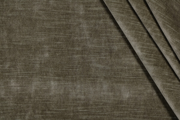 Milan Velvet Upholstery Fabric in Lichen