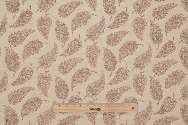 Coco Paisley Tapestry Upholstery Fabric in Topaz