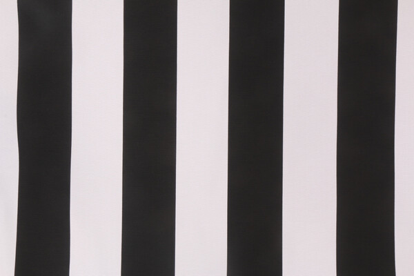 Richloom Cabana Printed Polyester Outdoor Fabric in Black