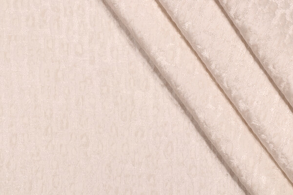 PK Lifestyles Regine Damask Decorator Fabric in Pearl