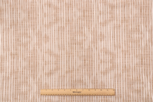 PK Lifestyles Melanie Damask Decorator Fabric in Dune
