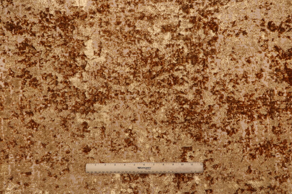 PK Lifestyles Splendor Velvet Upholstery Fabric in Gold