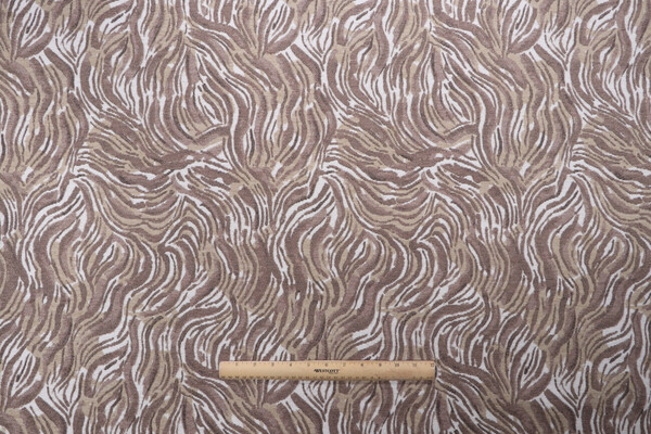Golding Tigress Woven Chenille Upholstery Fabric in Toffee