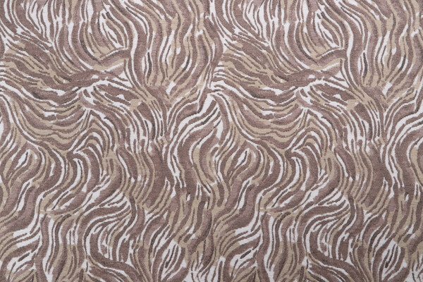 Golding Tigress Woven Chenille Upholstery Fabric in Toffee