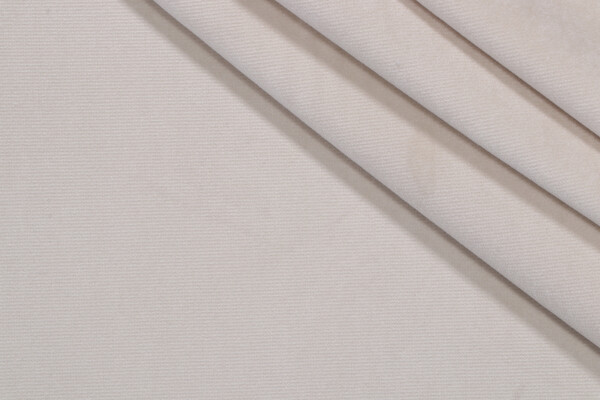 P Kaufmann Imperial Velvet Upholstery Fabric in Sea Salt