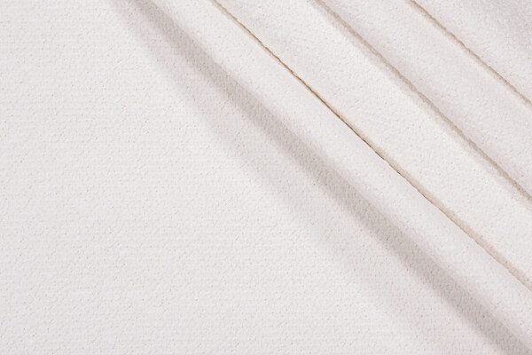 Revolution Fabrics Chinchilla Woven Polypropylene Outdoor Fabric in White