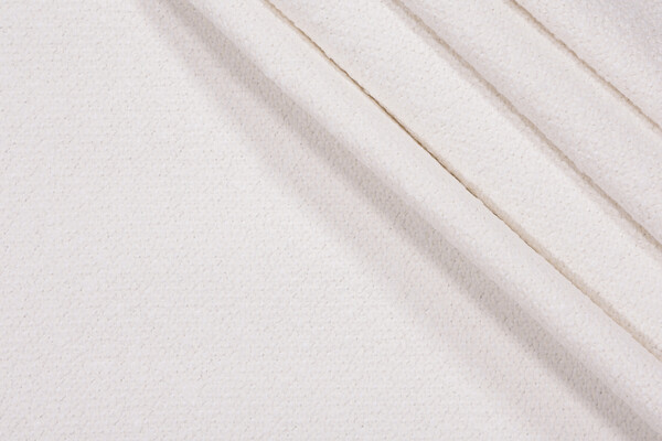 Revolution Fabrics Chinchilla Woven Polypropylene Outdoor Fabric in White