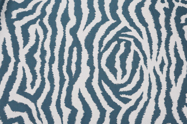 Sunbrella Zebra 145477-0001 Woven Solution Dyed Acrylic Outdoor Fabric in Peacock
